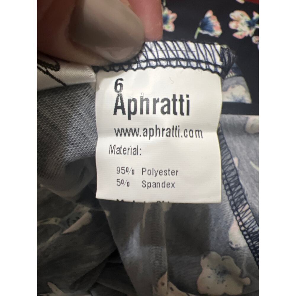 Aphratti V-Neck Spaghetti Strap Wrap Dress Floral NWT Size XXL - Picture 11 of 12